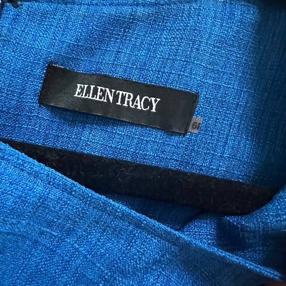 Blue Ellen Tracy Dress - 6P - Picture 5 of 7